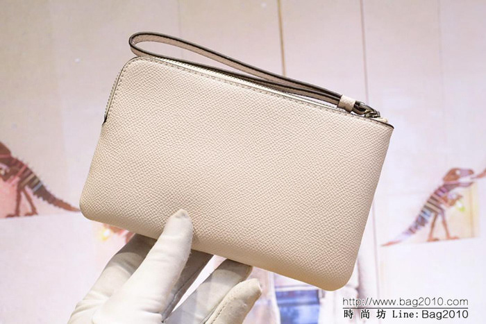 COACH蔻馳 原單級別 COACH 短款零錢包 頭層牛皮 拉鏈手包 64233  Chz1483